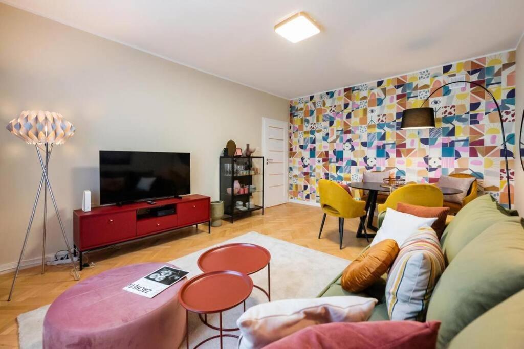 Eclectic City Apartment Near Old Town Varsovie Extérieur photo